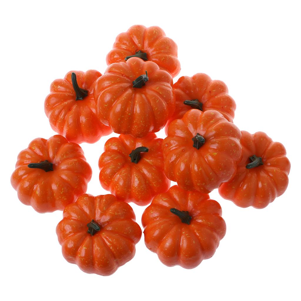Lifelike Halloween Artificial Pumpkin Fake Fruit Vegetable Home Party Decor