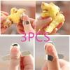 3Pcs Household Kitchen Ginger Peeler Ginger and Garlic Peeler Accessories Tools Convenient and Easy To Carry