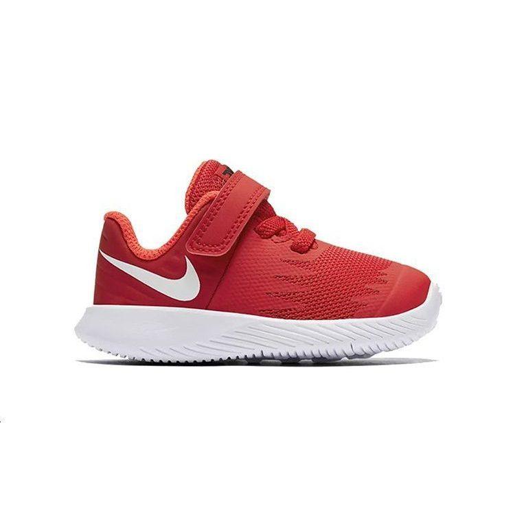Nike Star Runner 2 Slip-Resistant Cushioning Wear-Resistant Low-Top Toddler Shoes Red Infant And Toddler 907255-601