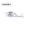 9g 75mm High Quality Fishing Lures Crankbait  Fishing Wobblers Floating Hard Bait Isca Bait 3D simulation of schooling fish eyes