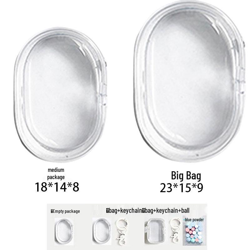 High Transparency Dustproof Plush Doll Storage Bag - Thickened, Cotton, 15cm/20cm