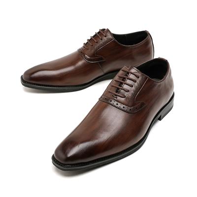 Fashion Luxury Brand Men's Casual Shoes Italian Handmade Business Leather Men Shoes High Quality Formal Oxford Work Wedding Shoes Hombre