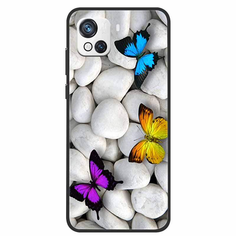 Per Custodia Oscal C80 Animali Morbido Silicone TPU Cover Posteriore per Blackview Oscal C80 Antiurto Protettiva Moda Capa