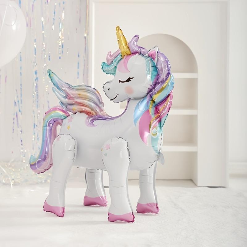 3D Standing Unicorn Foil Balloon