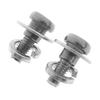 2 Pcs Scooter Rear Wheel Fixed Bolt Screw Metal Fixed Screw Replacement for Xiaomi M365/PRO Electric Scooter Parts Accessories