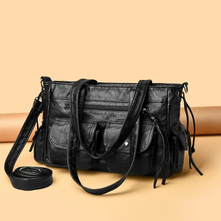 Women's large capacity tote bag shoulder bag