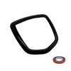 For Fiat 500 Abarth 595 695 2012 2013 2014 2015 2016 2017 2018   - Rear  Trim Cover Black/Carbon Look