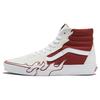 Sk8-Hi Flame - White Tawny Port Unisex Sneakers Red True-White VN0005UJZHG