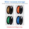 For 3D Upgraded black Filament Vacuum Bag PLA ABS PETG Filament Storage with USB Rechargeable Electric Air Pump Vacuum Sealing