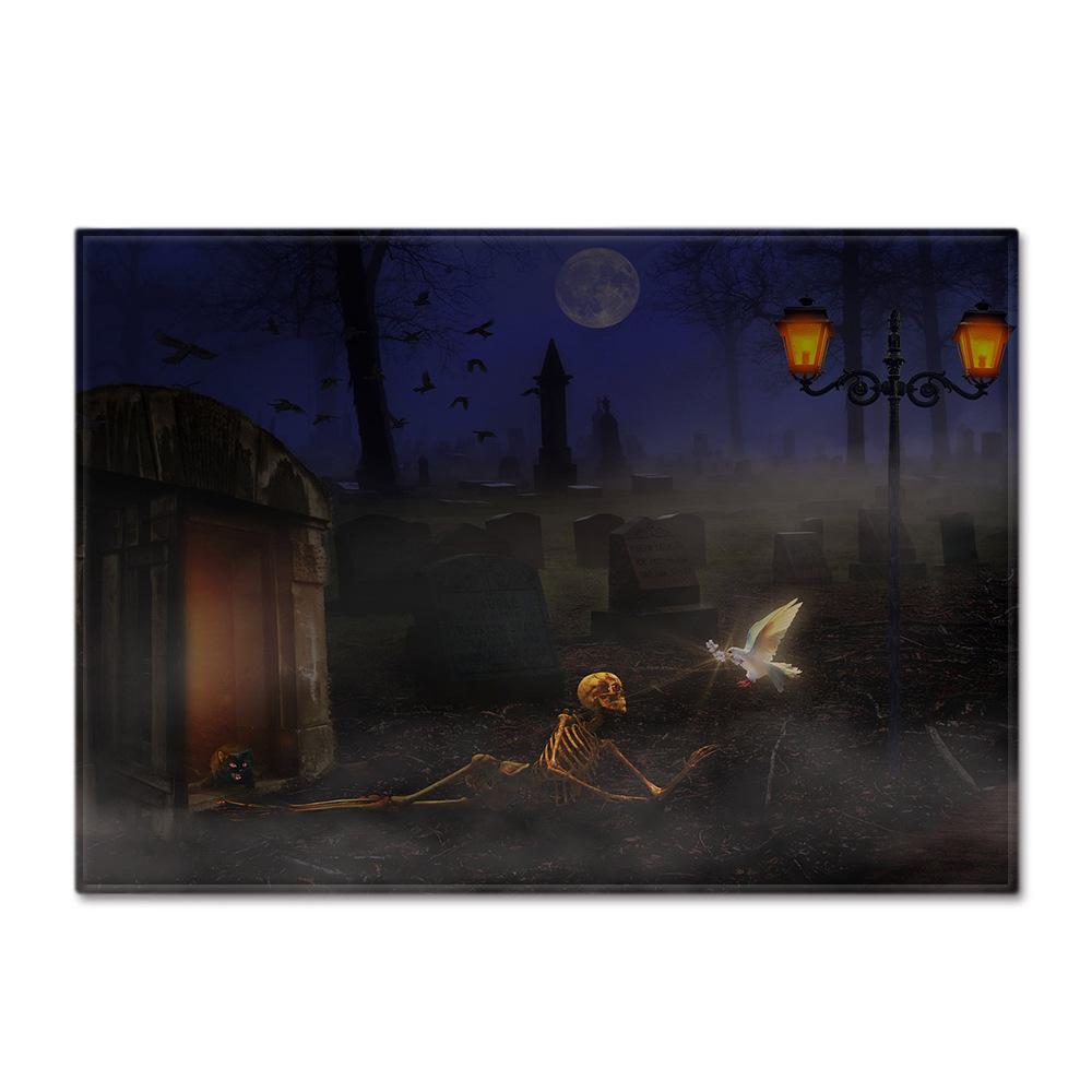 Skull Living Room Floor Mat Bedroom Dining Room Carpet Carpet Doormat