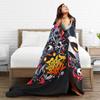 Hollow Knight Silksong Blanket  Warm Fashion Plush Throw Blanket For Child Couch Chair Flannel Bedspread Bed Cover