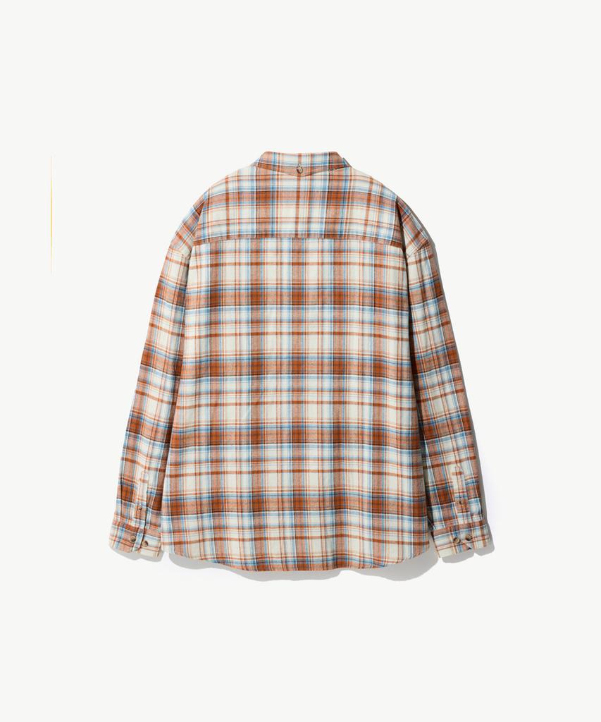 STCO Diems Flannel Check Shirt_Brown (Oversized)_Ddsxa63Ech