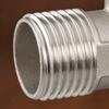 2PCS Stainless Steel Pipe Joint 3 Way 3 Way Diverter Durable Water Pipe Connector  Home Water System