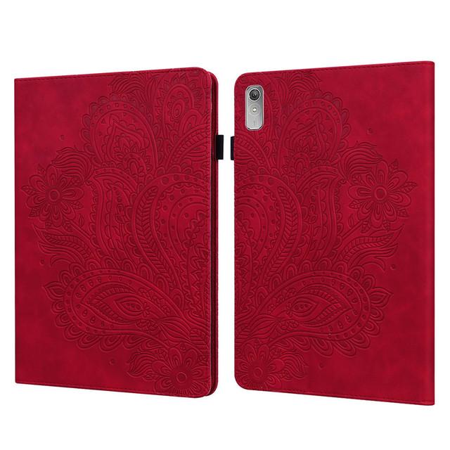 Tablet Case For Lenovo Tab P11 Gen2 Gen 2 Case 11.5 Inch Cute Flower Embossed Soft TPU Silicone For Lenovo Tab P11 2nd Gen 2022 TB350FU Case