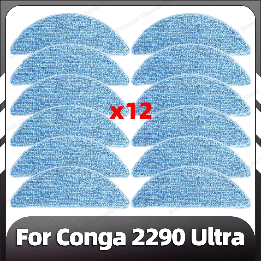 Kompatibel für Conga 2290 Ultra Ersatz Wichtigsten Seite Pinsel HEPA-Filter Mopp Pads Staub Taschen Ersatzteile Zubehör