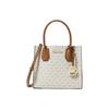 Michael Kors Mk Mercer Classic Vintage Floral Accordion Shoulder Bag Women Shoulder Bag Vanilla 35S1GM9M2B-150
