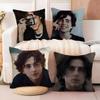 Junger Schauspieler Star T-Timothee C-Chalamet Kissenbezug Leinenkissenbezug Sofa Heimdeko Kissenbezug Kissenhülle