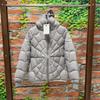 Mens Lightweight Hooded Cotton Jacket High Street Style Winter Casual Coat