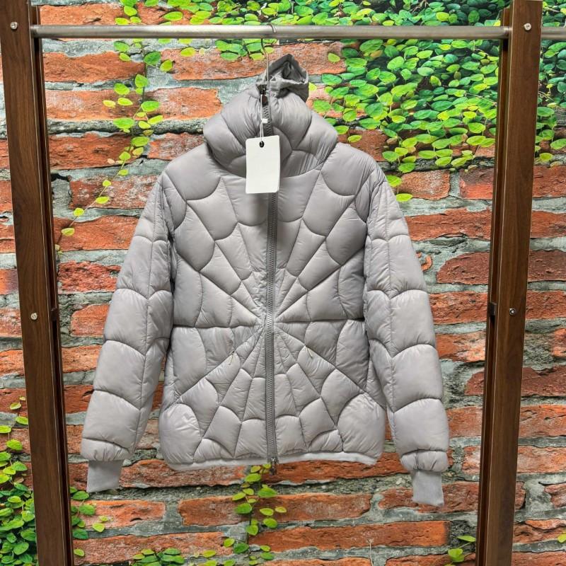 Mens Lightweight Hooded Cotton Jacket High Street Style Winter Casual Coat
