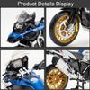 1:12 RRS1000 R1250GS Motorcycle Car Model Toys Wheel Steering Alloy Body Rubber Tires Motorbike Models for Children's Gifts