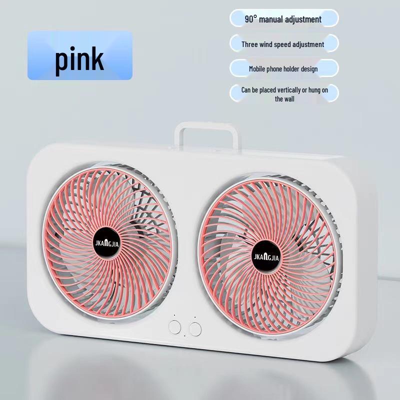 New USB Rechargeable Folding Fan: Long Battery Life, Retractable Design for Indoor/Outdoor Use
