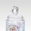 Skater Straw Bottle, 500ml Spout-Shaped Plastic Water Bottle, Clear, for Kids, Disney Frozen Design, PSTB5-A