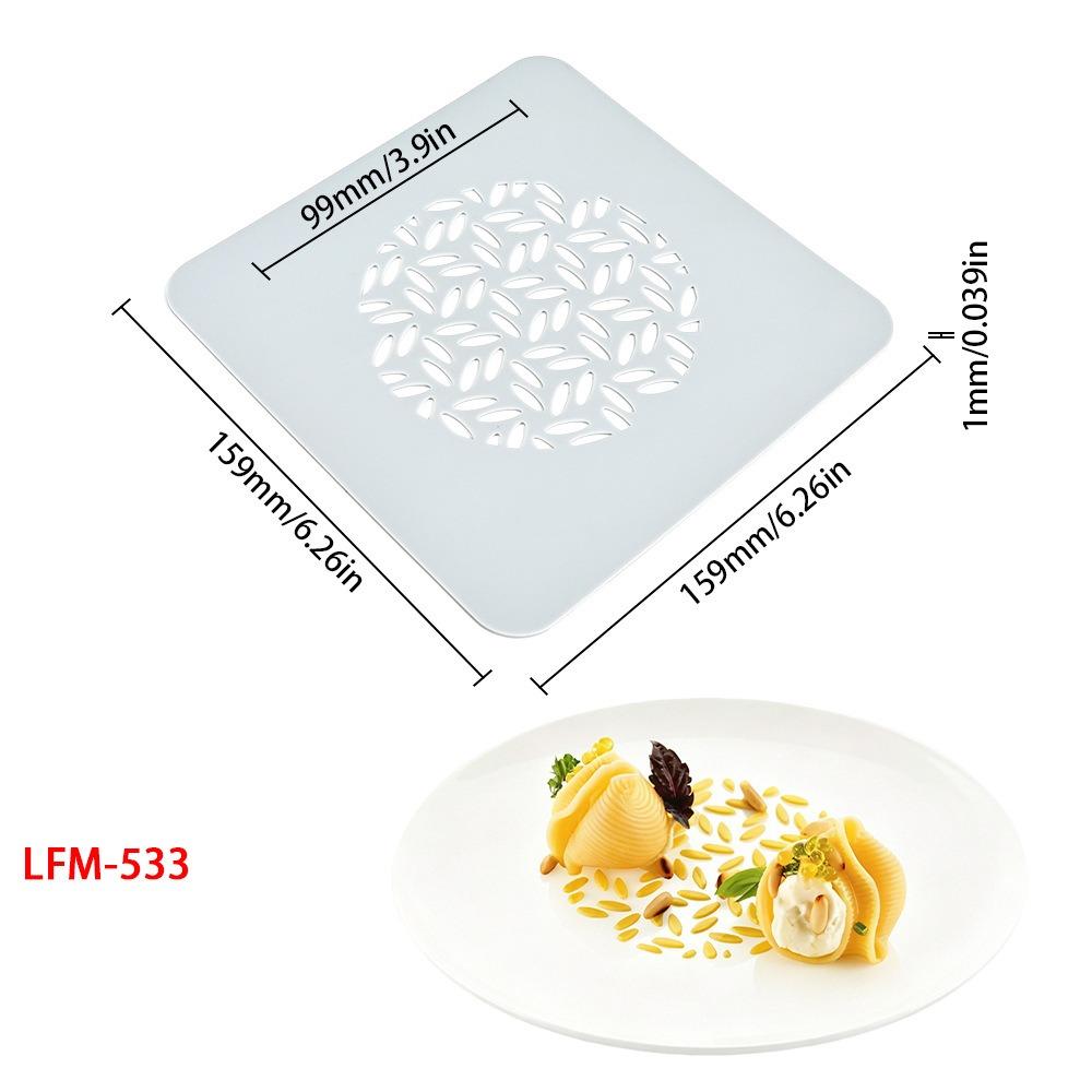 Manual Unmolding Bakery Printing Mold Hand Washable Dessert Decoration Mold Dessert Making LFM-533