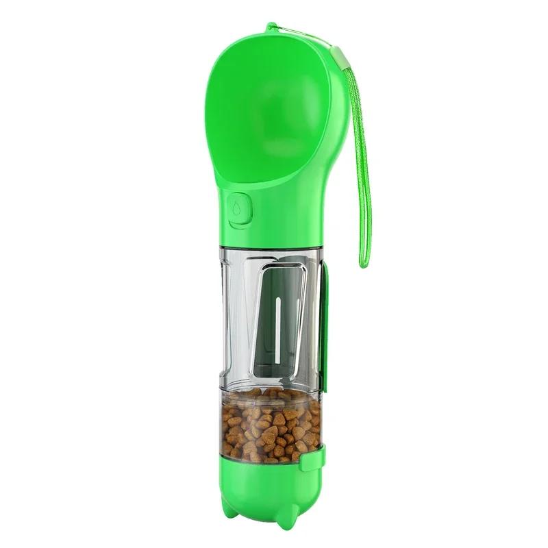 Dog Water Bottle Outdoor Portable Drinking Food Feeder for Small Medium Large Dogs Cats Puppy Poop Dispenser Labrador Supplies
