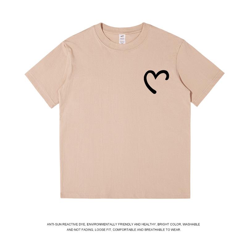 Футболка Summer Simplicity из хлопка с круглым вырезом и коротким рукавом — фото 16