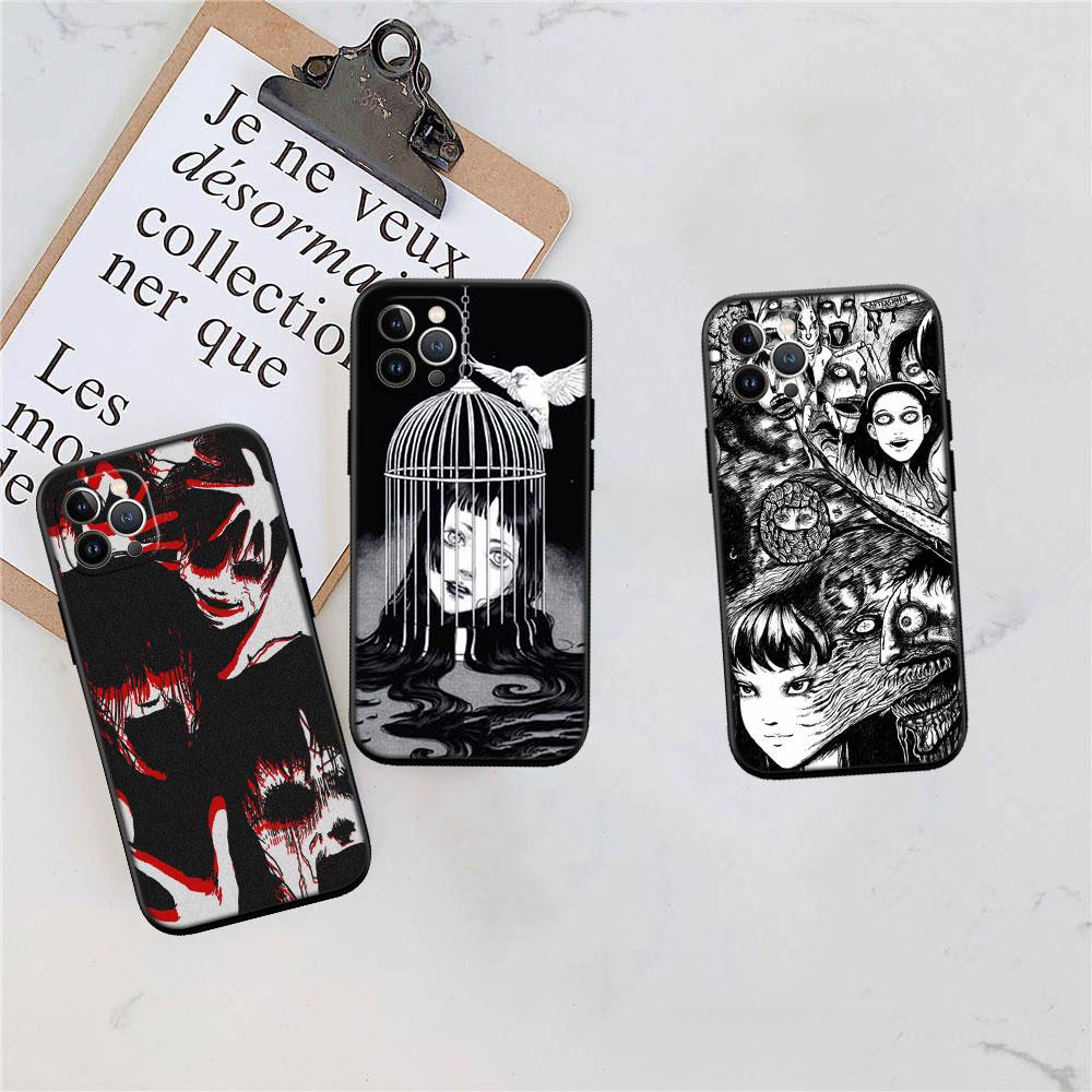 CJ65 Horror Tomie Junji Ito Soft Shell Phone Case for Xiaomi Xiaomi Poco M4 M5 M6 M7 X3 X6 X7 F8 Ultra Pro GT NFC