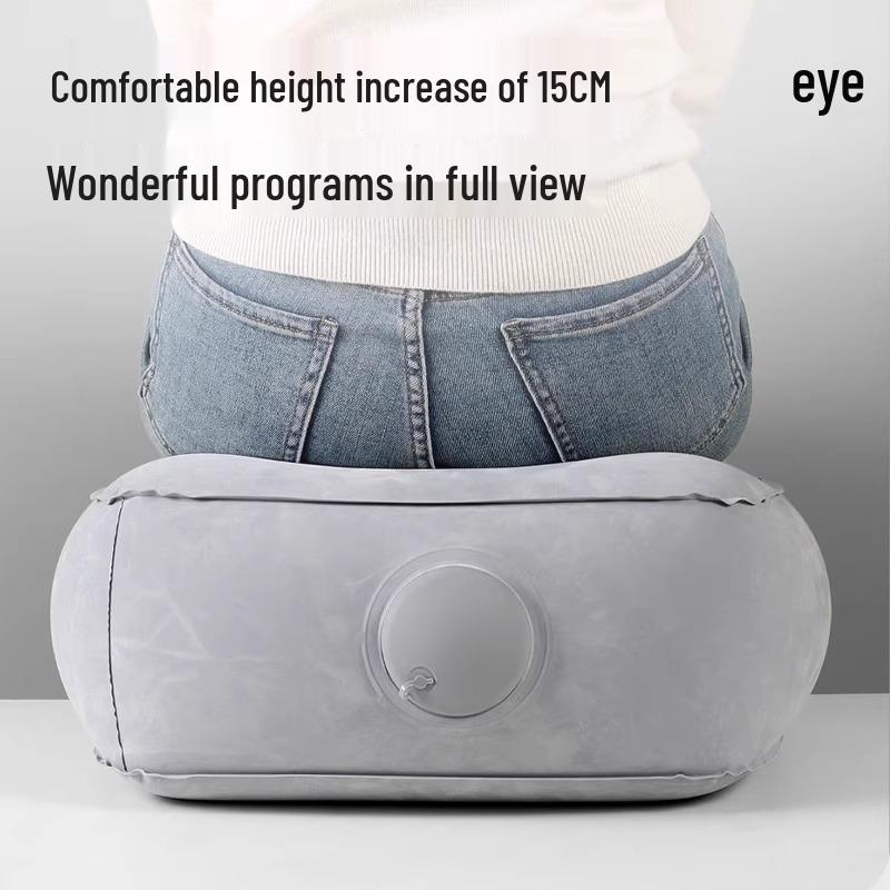 Cojín Inflable para Asiento de Concierto para Niñas Pequeñas - Taburete y Reposapiés Portátil para Exteriores