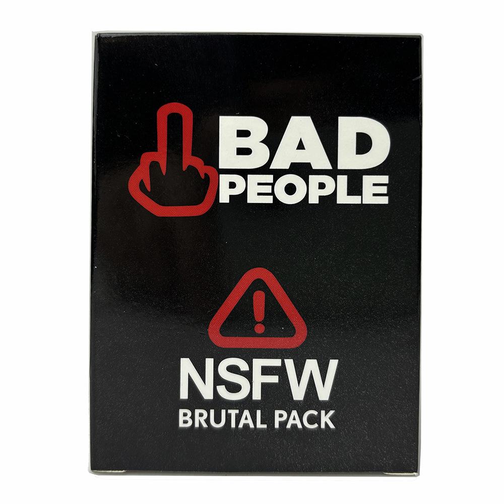 BAD PEOPLE Card Game Full English Version Family Party Board Game for Adults 3-10 Players