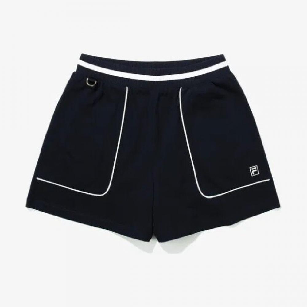Fila Cotton Blend Pique Culottes Shorts Fs2trg2362fina 80(M)