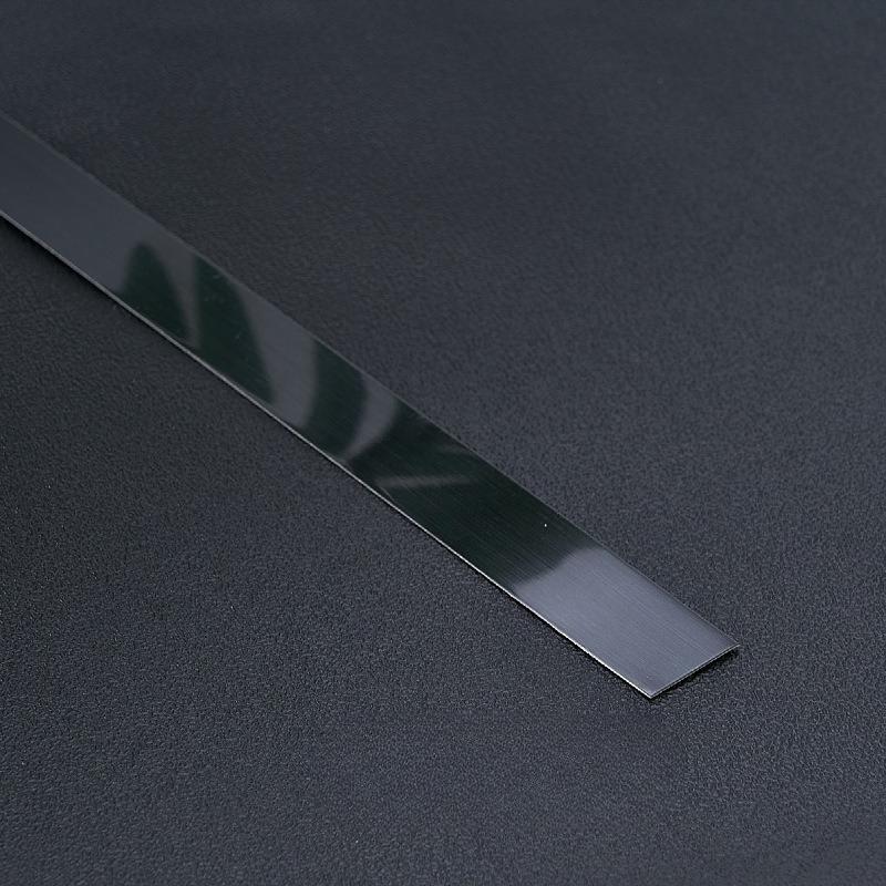 Black Titanium Alloy Self-Adhesive Decorative Ceiling & Wall Edging Strip