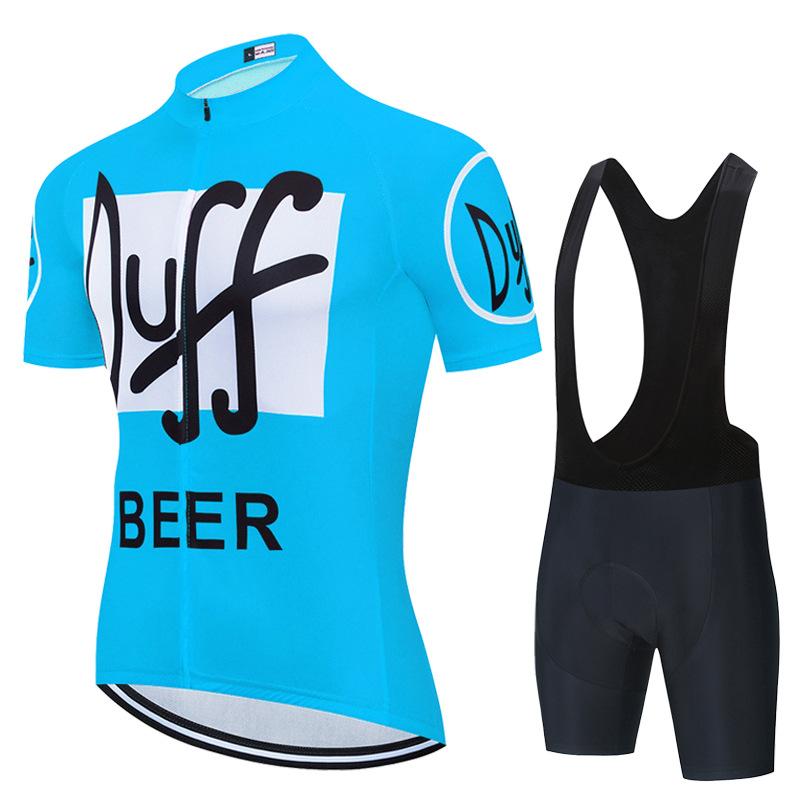 Cycling Suit Zipper Short Sleeve Spring And Summer Bicycle Riding Thin Bicycle Downhill Suit Cycling Suit Set