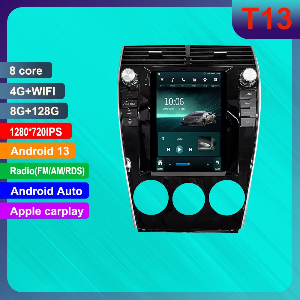 Mazda 6 Vertical Screen Android GPS Navigation with HD Reversing Camera & CarPlay Integration
