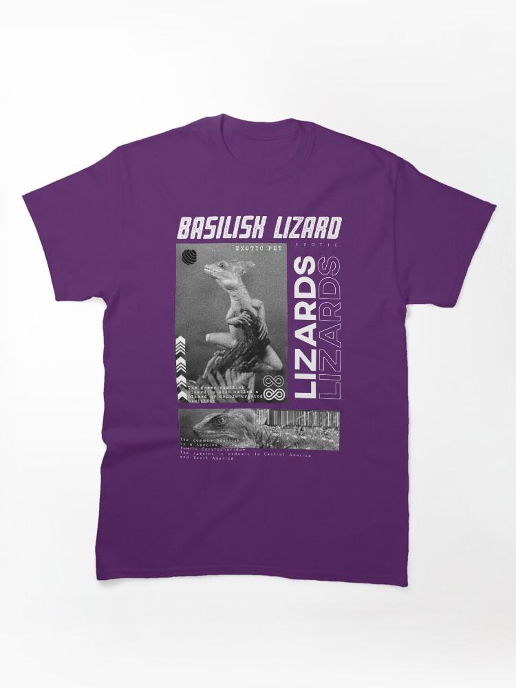 Basilisk Green Basilisk Modern Streetwear Reptile Keeper Classic Unisex T-Shirt