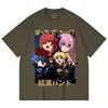 230 Gsm 100% Cotton Bocchi The Rock V1 Print Unisex Heavy Cotton T Shirt