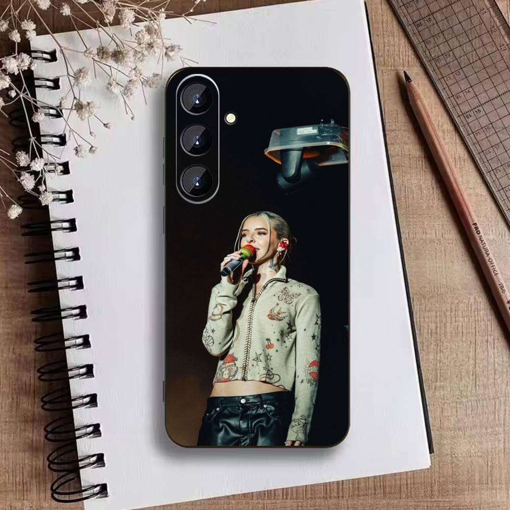 Singer Young M-Miko Phone Case For Samsung Galaxy A73,A21s,A22,A31,A52,A53,A71,A41Soft Black Shell