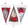Adorable Christmas Tableware Holder Nordic Santa Fork And Spoon Set For Festive Decor