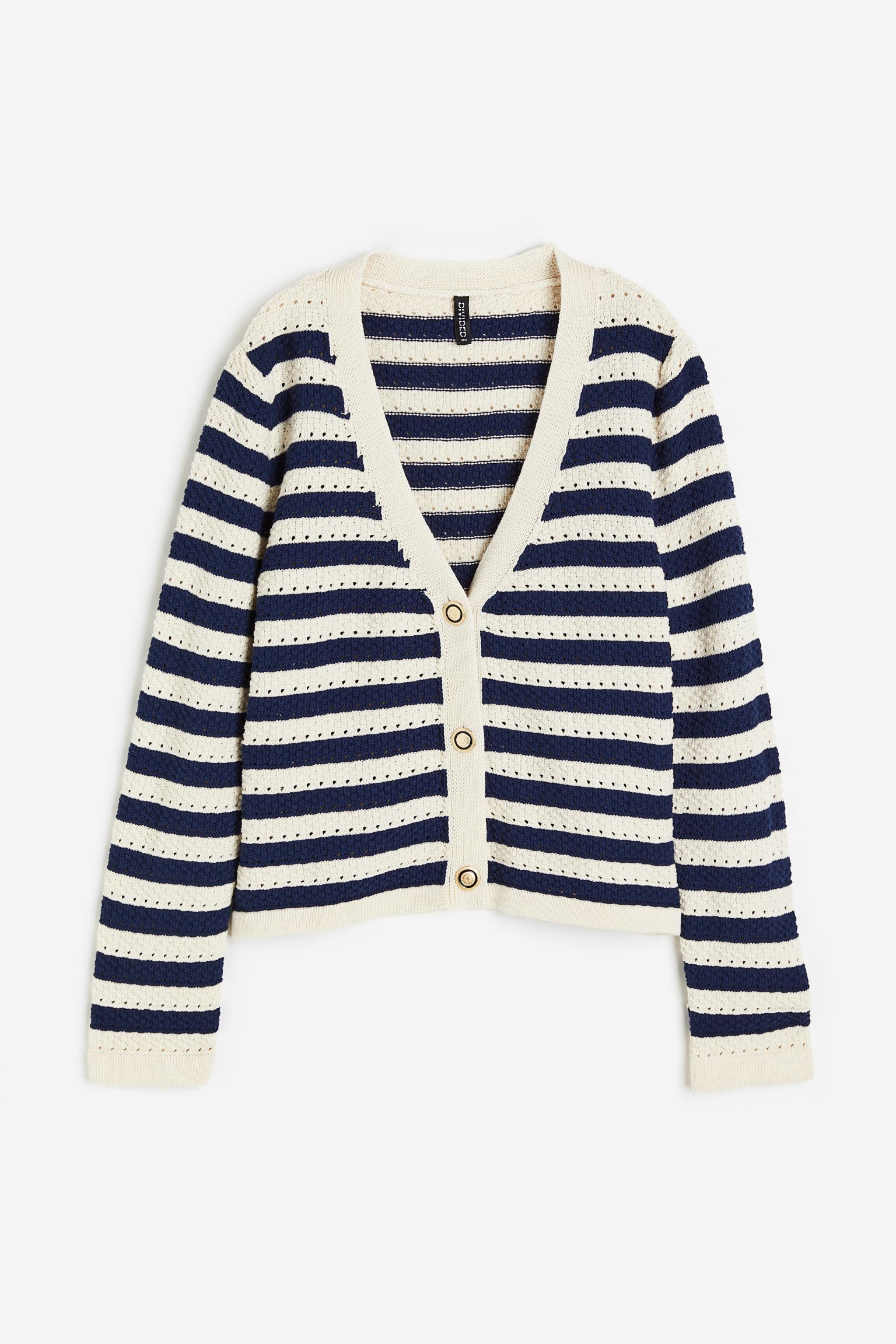

Pointelle-knit cardigan