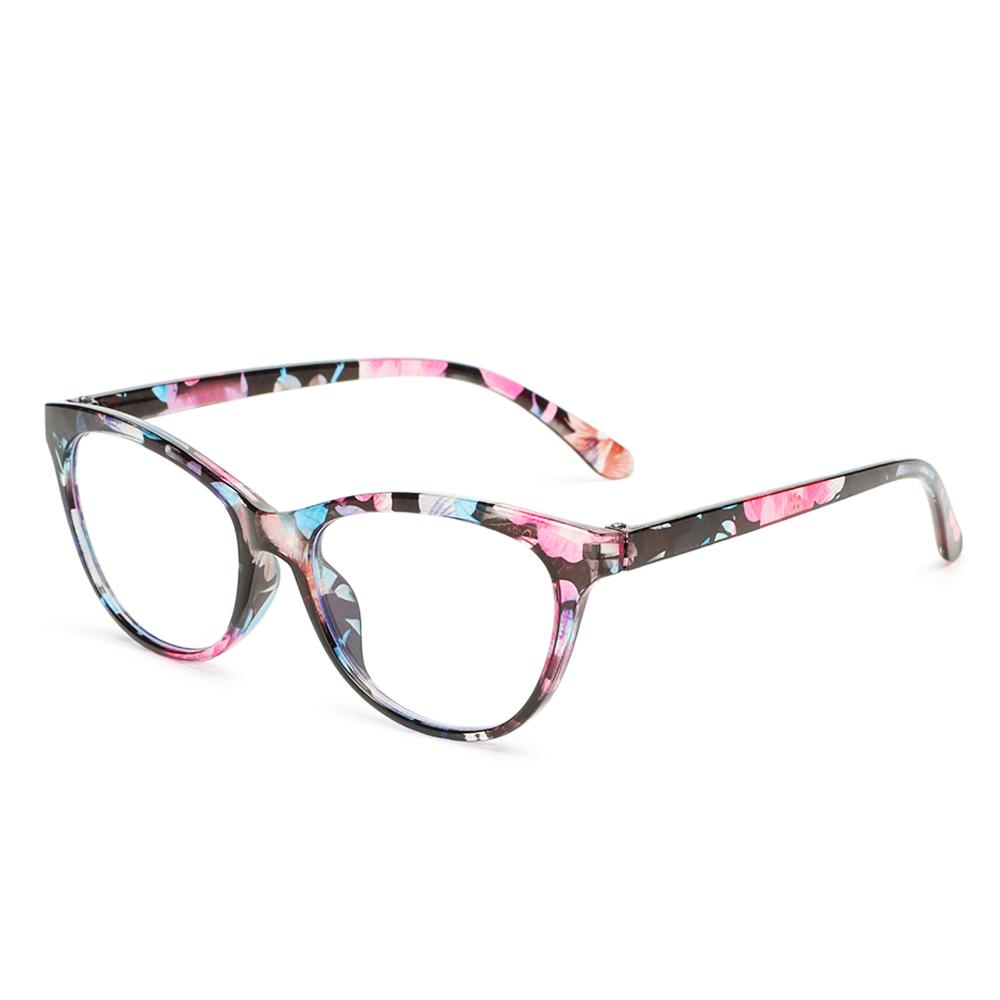 Fashion Cat Eyes Reading Glasses Ultra-Light  Small Frame Clear Lens Presbyopic Eyeglasses Women Men Reading Glasses