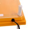 Chicken Brooder Heater Plate 10x10 Inch Brooder Heater with Dust Shield for Chicks Keep Chicks Warm Cozy US Plug 110V Yellow