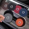 Car Coaster Water Cup Slot Non-Slip Mat Suede Pad Accessories For ES90 EC40 EX40 EM90 XC90 V90 V60 XC60 V40 S80 S60 S90 C4