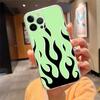 Phone Case For Iphone 17ProMax Air 16 15 14 13 Pro Max 15 16 Pro 15Plus Fire Flame