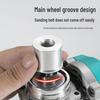 Modified Belt Sander & Polishing Tool for Rust Removal and Woodworking – Pneumatic/Electric Angle Grinder Attachment