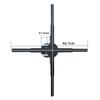 48W Wifi 3D Display Aerial Imaging LED Logo Holographic Light 3D Fan Wall Mounted Advertising Machine Holographic Projector