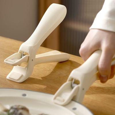 Home Kitchen Anti-scald Anti-scalding Dish Clamp Silicone Clip To Pick Up The Plate Non-slip Plate Clip Steamer Steaming Vegetables Clip