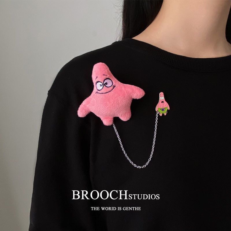 Цепочка Пикачу брошь мультфильм милый плюшевая кукла одежда сумка подвеска булавка украшение тренд