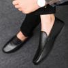 Fashion Flat Office Male Casual Shoe Pu Cowhide Comfortable Retro Adults Classic Original Elegant Low Price Slip-on Men's Leather Shoes